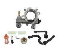 Besttoolifes Kit ingranaggi a vite senza fine per pompa dell'olio con filtro carburante e olio compatibile con motosega MS360 036 Pro 1125 640 3201
