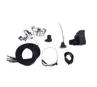 Besttoolifes Kit modulo di accensione elettronica, 2 uscite, adatto per griglie a gas modelli 463644220, 463241013, completo di cavi di accensione, pulsanti, garantisce un uso sicuro (5 teste)