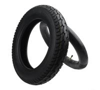 Besttoolifes Kit per pneumatici e camera d'aria per bici elettrica, 40,6 x 8,6 cm, con valvola curva in gomma butilica, antiscivolo, ricambio per biciclette elettriche da 40,6 cm (40,6 x 8,9 cm)