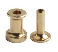 Besttoolifes Legatura a mosca in ottone per allineare la pesca, con piume e fibre, accessorio per capelli mosca e estremità uniformi, accessorio per creare code pulite Plus (S)