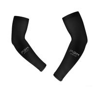 Besttoolifes Manicotto protettivo UV senza cuciture in seta di ghiaccio per uomo Plus morbido per assorbimento dell'umidità Protezione solare traspirante outdoor golf donne delicato sulla pelle (nero)