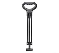 Besttoolifes Maniglia resistente per carrello da campeggio, design telescopico per un facile utilizzo, adatta per carri quadrati con telaio in metallo