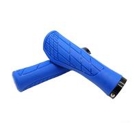 Besttoolifes Manopole ergonomiche antiscivolo blu per manubrio da bicicletta per manubrio da 22 mm di diametro - Gomma per impugnature da bicicletta, lunghezza 134 mm, compatibile con mountain bike
