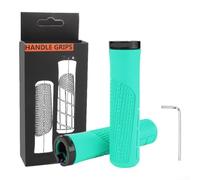 Besttoolifes Manopole ergonomiche per bicicletta H&lebar con collare in alluminio, impugnature in gomma antiscivolo, per mountain bike e ciclismo su strada, riduzione della pressione, per barre da 20