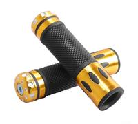 Besttoolifes Manopole per manubrio scooter elettrico Xiaomi M365 1S PRO Pro2, compatibili con MI3, in lega di alluminio e gomma, 5,25 x 1,25 pollici, rosso/nero/blu/oro (oro)