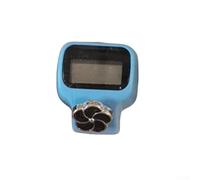 Besttoolifes Mini contatore elettronico blu, con LED palmare, con schermo automatico, cinturino morbido regolabile per lavorare a maglia, uncinetto, punteggio sportivo e uso in classe