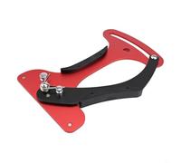 Besttoolifes Misuratore di tensione per raggi in lega di alluminio e acciaio inox, per mountain bike e ruote (rosso)