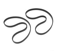 Besttoolifes Nastro in gomma per sega a nastro da 20,3 cm a 35,6 cm, anello antiscivolo per rotella di scorrimento, 2 pezzi, adatto per attrezzature da officina per la lavorazione del legno, nero (per