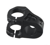 Besttoolifes Nero, lega di alluminio per attacco manubrio bicicletta, 35 mm corto per MTB stelo per mountain bike, trail e enduro, per CNC Hollow design leggero, compatibile con forcella da 28,6 mm e