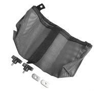 Besttoolifes Organizer per barca per canoa e gommone, tasca laterale in rete con supporto per attrezzatura da pesca, in nylon impermeabile