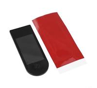 Besttoolifes Pannello strumenti per scooter elettrico Xiaomi Mi Electric Scooter 4, Lite e 2a generazione, cruscotto in plastica con nastro di montaggio, 118 x 45 mm, nero