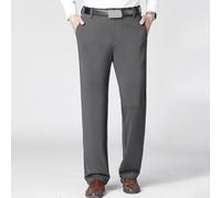 Besttoolifes Pantaloni formali da uomo con elastico in vita pantaloni | Gamba dritta Business Casual Suit Bottoms Ufficio Lavoro Usura Confortevole Stretch Pantaloni Pieni