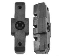 Besttoolifes Pastiglie freno per HS11 HS22 HS33, 50 mm, nere, compatibili con sistemi idraulici Magura, coppia leggera da 28 g, costruzione in gomma resistente per (6 pezzi)