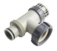 Besttoolifes Per 10747 Kit di ricambio per pompa filtrante di montaggio valvola a stantuffo grande per piscina Include 2 valvole a stantuffo Tubo O Ring Rondelle per attrezzature per piscina Ricambi