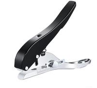 Besttoolifes Perforatrice a foro singolo, 8 mm, per etichette, cartone di plastica, badge d'identità, biglietti, carte bancarie, legno sottile, capacità multistrato 15-20 Sh