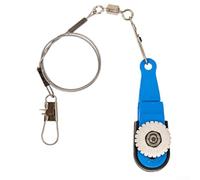 Besttoolifes Piccolo, clip di rilascio per scaricatori - Heavy Duty Trolling Release Clip per barche Downrigger, Outrigger, aquiloni e linee piatte - Corpo in nylon con componenti in acciaio inox, 6,2