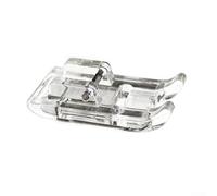 Besttoolifes Piedino trasparente per macchina da cucire satinato, compatibile con punti densi e intrecciati a zig-zag