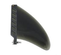 Besttoolifes Pinne morbide per tavola lunga - per pinne flessibili con vite inclusa, per pinne di ricambio durevoli per longboard standard (nero)