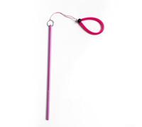 Besttoolifes Plus - Asta di segnalazione in lega con scala per cordino regolabile, multifunzione, in alluminio, per misurazione del rumore subacqueo (rosso rosa)