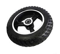 Besttoolifes Pneumatico da 15,2 cm per scooter elettrico solido o 6 x 16 con mozzo ruota, in gomma a prova di foratura, ricambio per ruote da strada, fuoristrada, fuoristrada F0 (8 mm)