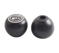 Besttoolifes Pomello del cambio a 4 velocità e pomello per custodia di trasferimento, compatibile con Land Cruiser Serie 40 FJ40 1969-1986, ricambio diretto interno in plastica nera