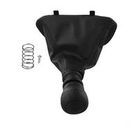 Besttoolifes Pomello del cambio manuale a 6 marce con sovraccoperta, in pelle PU nera per W639 per Vito 2003-2010, accessorio di ricambio per interni auto