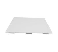 Besttoolifes Porta di ispezione per accesso al tubo fognario con porta di servizio in PVC, in plastica ABS, piastra di copertura con griglia di ventilazione, bianca (300 x 300)