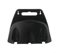 Besttoolifes Portagomma resistente per esterni, gancio per tubo da giardino a parete per acqua, piscina e compressore d'aria, organizer in metallo (nero)