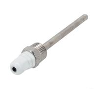 Besttoolifes Pozzetto termico in acciaio inox, filettatura NPT da 1/2", manicotto protettivo per sensori di temperatura, resistente alla corrosione, applicazioni industriali e solari (100 mm)