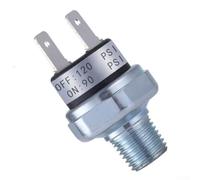 Besttoolifes Pressostato per compressore d'aria da 1/4 di pollice per filettatura NPT 70-100 PSI e 90-120 PSI in lega di alluminio di controllo per sistema di sospensione dell'aria del treno DC 12V