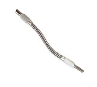 Besttoolifes Prolunga per punte da trapano con albero flessibile da 1/4", barra di estensione per trapano elettrico, avvitatore a percussione e cacciavite a cricchetto, in metallo, 150 mm-400 mm (200