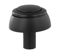 Besttoolifes Pulsante cromato per sciacquone, doppia valvola di scarico, con coperchio di supporto, 38-44 mm (B)