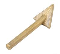 Besttoolifes Punta di ricambio per saldatrice in plastica da 80 Watt, ugello in acciaio per materiali TPO PP TEO, punta in ferro ad alta resistenza per riparazione auto paraurti (20 mm)