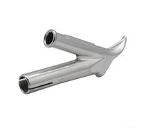 Besttoolifes Punta per ugello per saldatura, 5 mm, 6 mm, 8 mm, in metallo, rotonda, per saldatura ad aria calda, per saldatura in polipropilene, polietilene, PVC, policarbonato, argento (5 mm)
