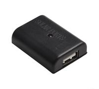 Besttoolifes Regolatore di tensione solare a doppia USB, ingresso 5-30V a uscita 5V, prestazioni stabili con riconoscimento intelligente del dispositivo, nero (USB singolo)