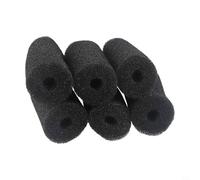 Besttoolifes Rotolo di spugna prefiltro nero compatibile con Beckett Pond G FR - Spugna filtrante per laghetto per filtrazione biologica, 15 x 6,6 cm ID 2 cm, riduce (6 pezzi)