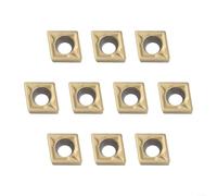 Besttoolifes Sclcr0808h06 Lunghezza esterna Cnc Inserti Dispositivo 10pcs Ccmt060204 Tornitura in carburo per lavorazione dei metalli 100mm con supporto gambo 8mm e tornio