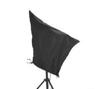 Besttoolifes Scudo per telescopio astronomico in tessuto Oxford 420D, impermeabile, nero, protezione per esterni, resistente, antipolvere, colore argento, con custodia per borsa (nero, 10075 cm)