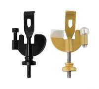 Besttoolifes Serratura portatile per la sicurezza di hotel e casa, antifurto, con design 3 in 1, compatibile con la maggior parte dei tipi di porte, autodifesa Tr(oro)