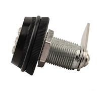 Besttoolifes Set di 2 serrature a combinazione a 3 cifre, per cassette delle lettere, cassetti, scatole di vino, corpo in lega di zinco da 25 mm con codice ripristinabile, per metallo o legno