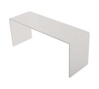 Besttoolifes Set di 5 espositori in acrilico trasparente, per gioielli, modelli fatti a mano, espositori o vetrine da banco