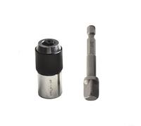 Besttoolifes Set di attrezzi per estrattore di rubinetti con prese regolabili e adattatore per presa da 3/8", driver per rubinetto in acciaio trattato termicamente per trapano a mano o cricchetto, kit