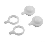 Besttoolifes Set di boccole di collegamento per tergicristallo, in plastica bianca, 23 x 31,8 mm, per Toyota Land Cruiser 60 FJ60 FJ62 HJ60 HJ61