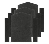 Besttoolifes Set di filtri di ricambio per asciugatrice a condensatore e pompa di calore, dimensioni 282 x 196 x 4 mm e 225 x 45 x 5 mm, confezione da 3 per uso domestico