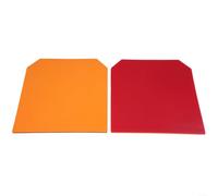 Besttoolifes Set di fogli di gomma per racchetta da ping pong, copertura di ricambio per racchetta da ping pong, copertura di ricambio per alta velocità di controllo, spessore 2,1 mm, confezione da 2