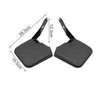 Besttoolifes Set di parafanghi anteriori per Custom 2012, coppia di parafanghi sinistro e destro, ricambio diretto in plastica paraspruzzi