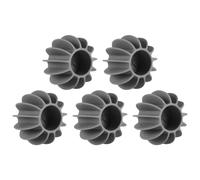 Besttoolifes Sfere per bucato in silicone per lavatrice e asciugatrice, confezione da 5 palline anti-groviglio per la prevenzione delle macchie e delle pieghe, ammorbidente (bianco)