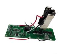 Besttoolifes Sostituzione PCB per circuito di protezione batteria agli ioni di litio da 18 V per strumenti Ryobi-P108 RB18L40, resina verde in metallo per modulo BMS