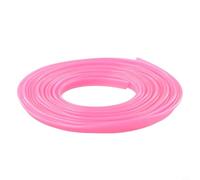 Besttoolifes Striscia di modanatura per pannello interno auto, 5 m, riempitivo in silicone rosa per decorazione bordo, per finiture interne automobilistiche flessibili facili da installare