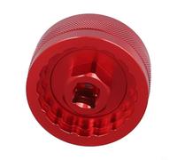 Besttoolifes Strumento di installazione e rimozione movimento centrale rosso per tazze da 44 mm - lega di alluminio, compatibile con BBR-60, -386, DUB16T, BB-9100 - leggero 98 g, lavorato con